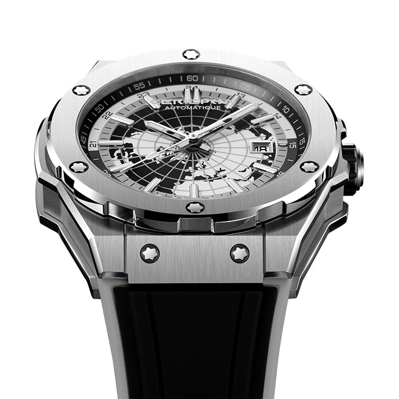 2026 Men's Automatic Watches Classic Multifunctional Mechanical Watch For Mens Business Stainless Steel Clock Waterproof Reloj