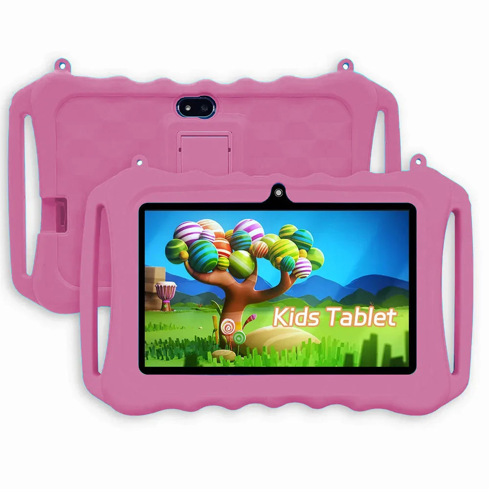7 Inches OEM Tablette Pour Enfants  Learning Computer Android Tablet PC  Children Growth Tableta Computer Birthday Holiday Gift