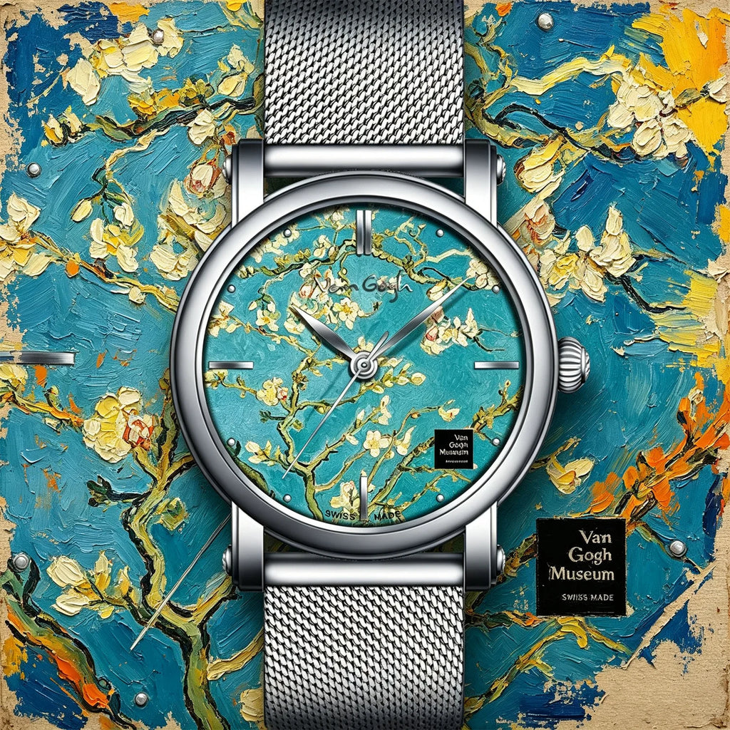 VAN GOGH New Watch For Women Quartz Watch Waterproof Classic Luxury Brand Ladies Watch Stainless Steel Strap Watches Reloj Mujer