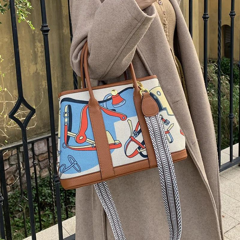 Elegant Classic Diaper Bag For Ladies Leather Crossbody Handbag High End Minimalist Unique Leisure Business Solid Color