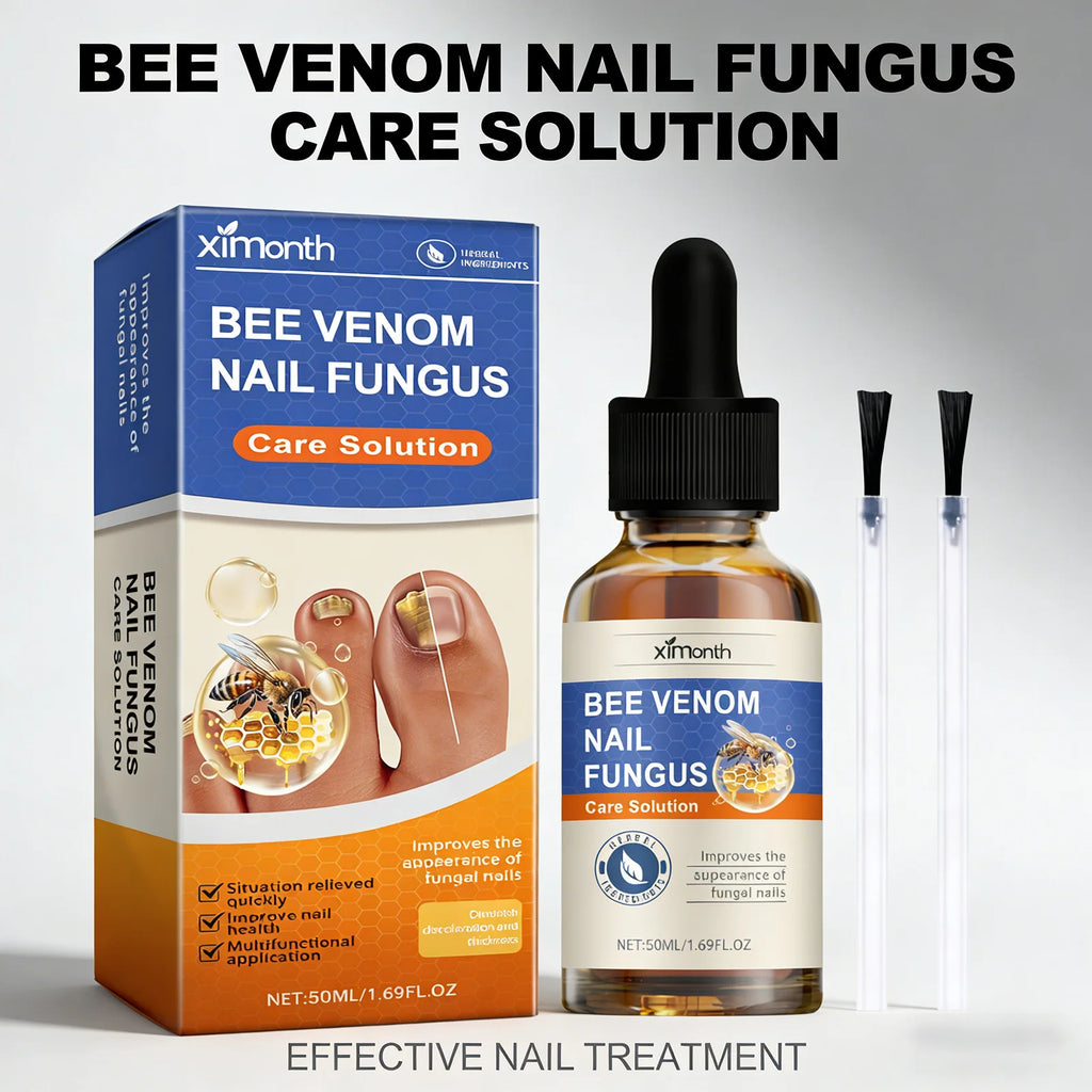 Nail Fungus Care Solution Anti-Infection Onychomycosis Repair Damaged Cracked Hand Foot Nail Manicureed Health Care Essence 50ml