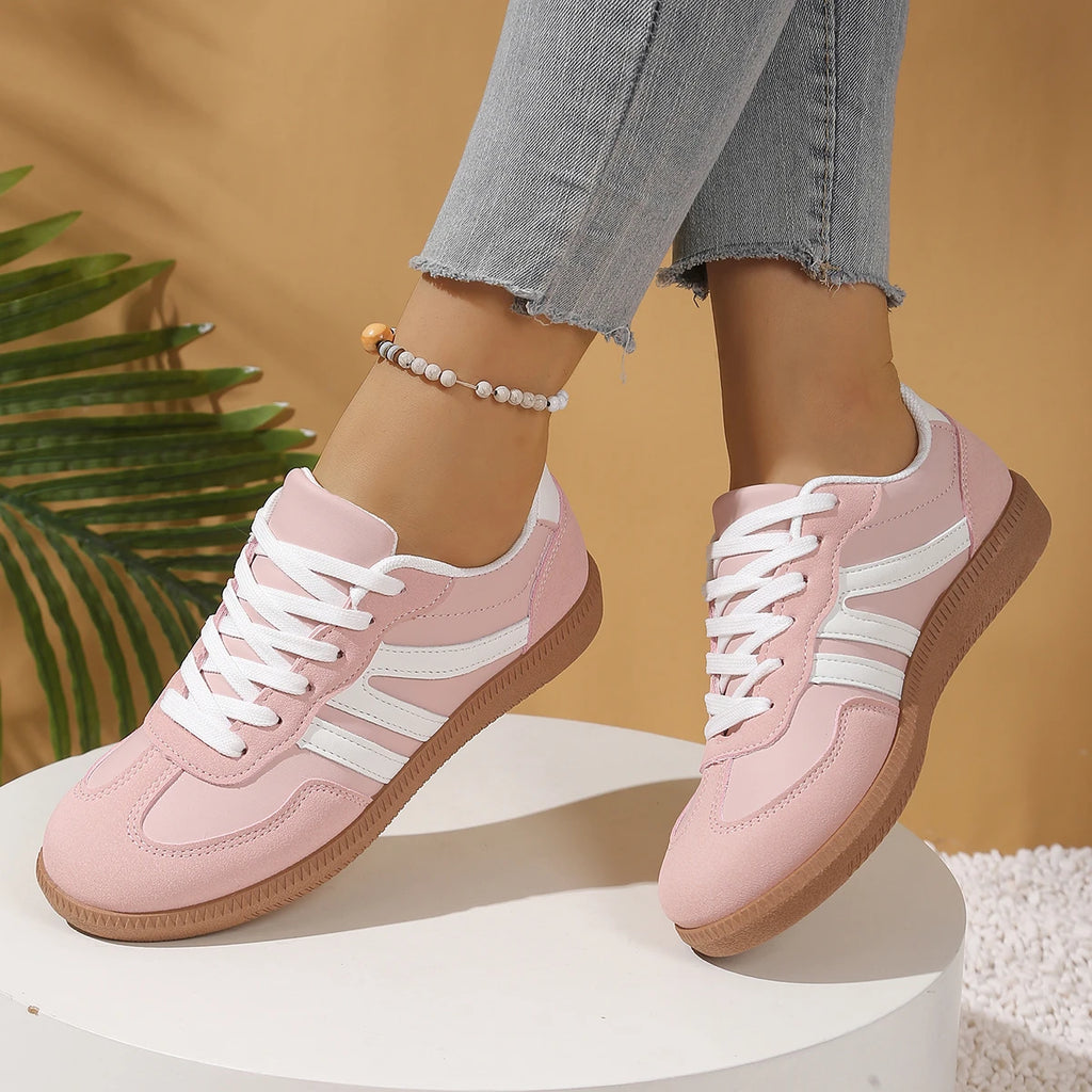 Fashionable Hot Selling Multi-color Sports and Leisure Shoes Elegant  Sexy Round Toe Flat Bottomed Women's Shoes for All Seasons