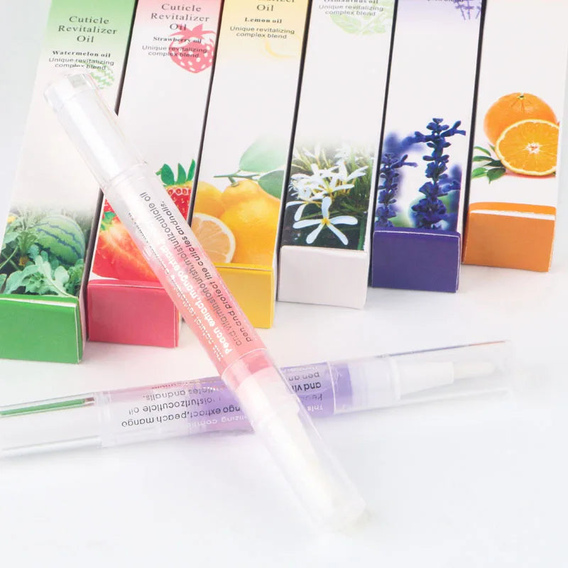 Nail Cuticle Oil Pen Aceite De Cuticulas Uñas Oil Nail Treatment Soften Nourish Manicure Nail Care Product Nails Accessories