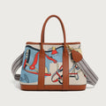 Elegant Classic Diaper Bag For Ladies Leather Crossbody Handbag High End Minimalist Unique Leisure Business Solid Color