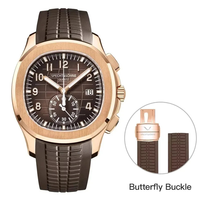 Mens Watches Top Brand Luxury Waterproof Luminous Hands Chronograph Wrist Watch Men Watch 2021 Sport Male Clock Military Watch