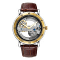 Mechanical Wristwatches Watches for Man Watches Golden Bridge Skeleton Automatic Mechanical Mens Watch Reloj Hombre Montre Homme