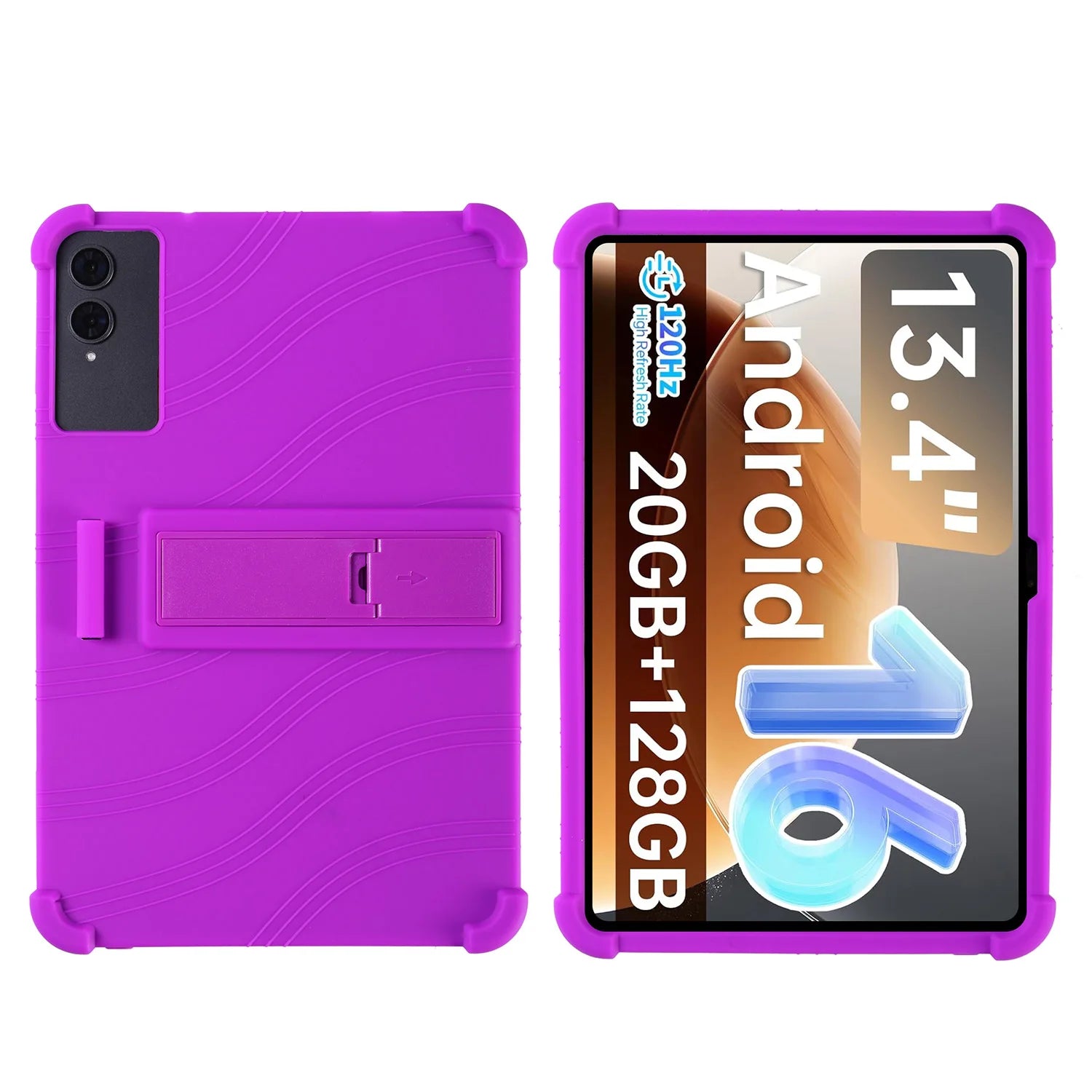 For  Teclast T65 Tablet 13.4-inch Eco-Friendly Silicone Tablet Case - Soft Shell Design, Shockproof & Durable Protection