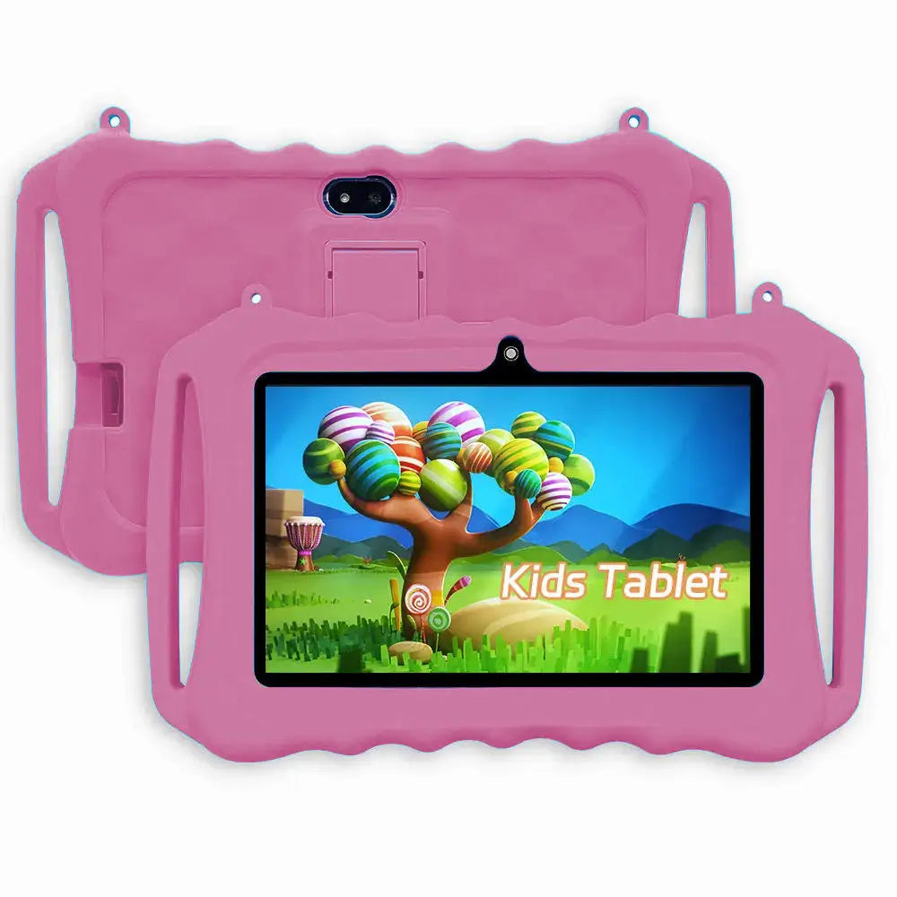 7 Inches OEM Tablette Pour Enfants  Learning Computer Android Tablet PC  Children Growth Tableta Computer Birthday Holiday Gift