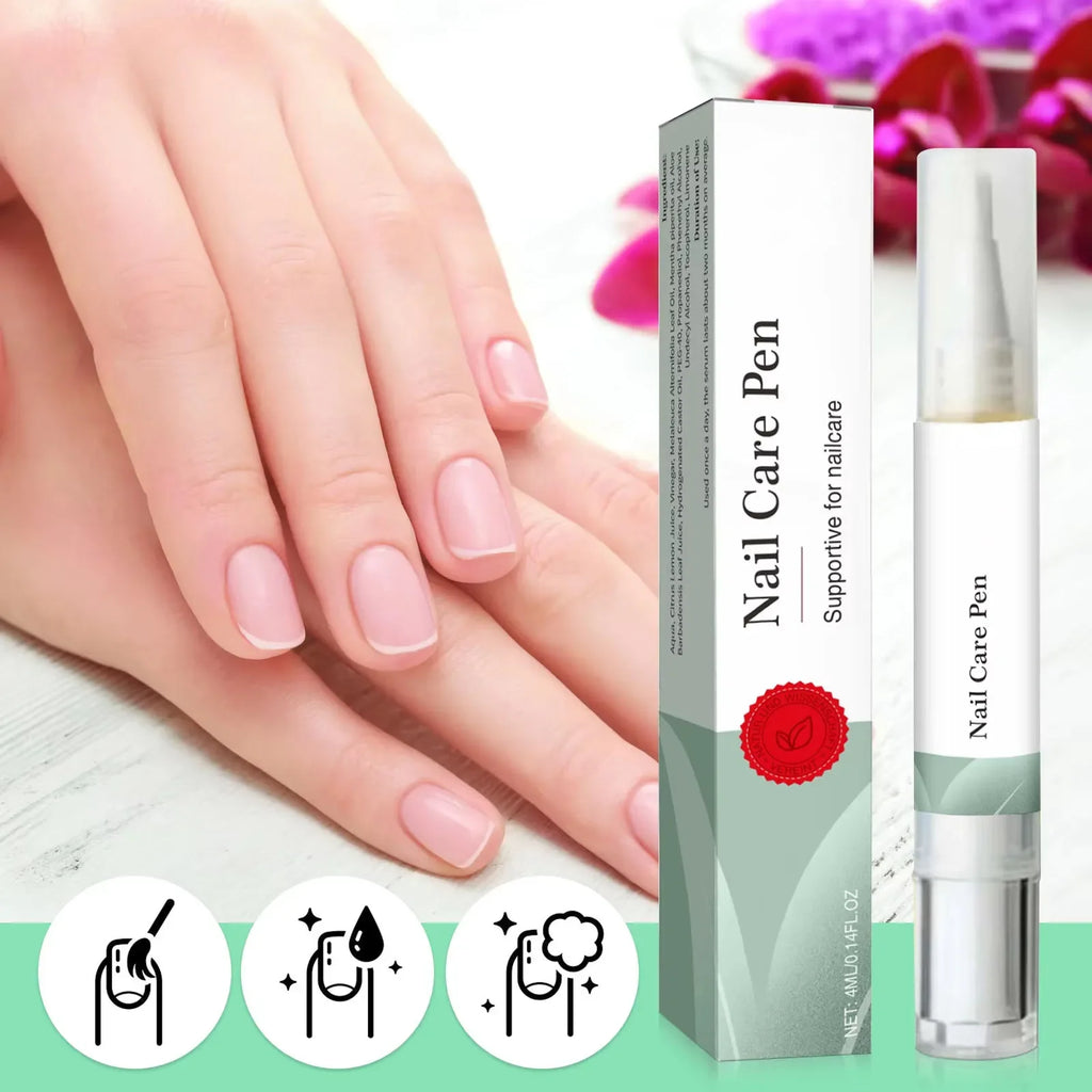 4ml Nail Care Pen – Strengthen, Moisturize & Repair Dry, Weak Nails with Antioxidant Formula & Natural Oils