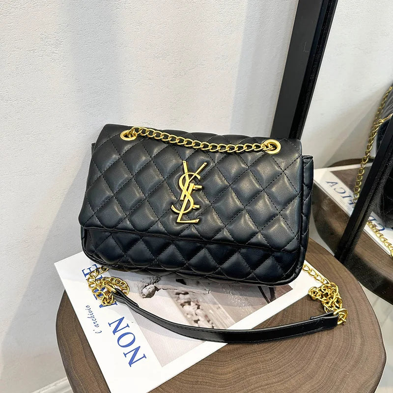 Fashionable Chic High-End Diaper Bag For Women Designer Leather Crossbody Handbag Large Capacity Trendy Tote Bag