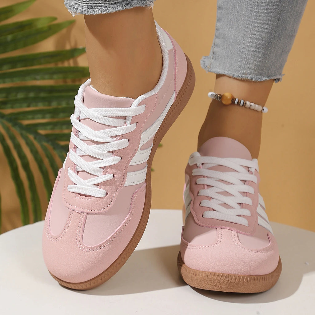 Fashionable Hot Selling Multi-color Sports and Leisure Shoes Elegant  Sexy Round Toe Flat Bottomed Women's Shoes for All Seasons