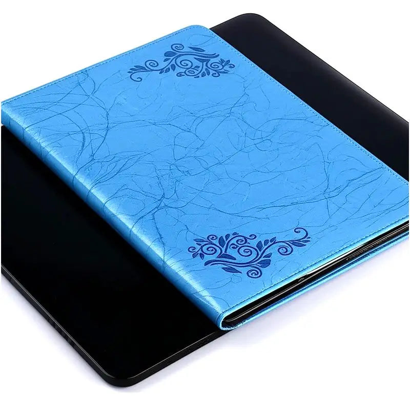 Print Flower Leather Cover For TCL TAB 10 Gen 2 10.36" Tablet Case with Hand Holder Grip Shell