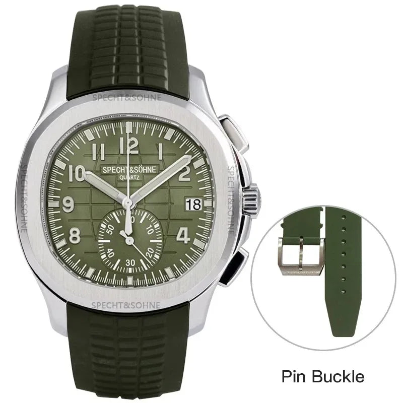 Mens Watches Top Brand Luxury Waterproof Luminous Hands Chronograph Wrist Watch Men Watch 2021 Sport Male Clock Military Watch