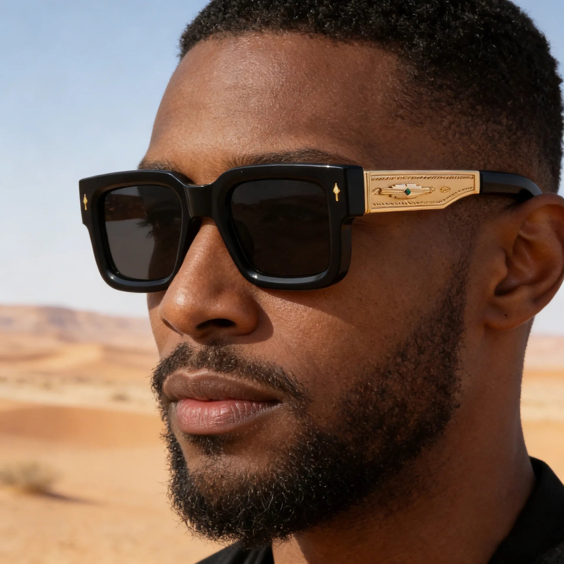 2026 New Square Sunglasses for Men, European American Retro Luxury Frame UV400 Anti Glare Outdoor Driving Mens Shades