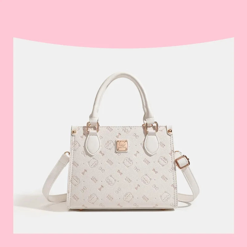 Elegant Solid Color Leather Diaper Bag For Women Designer Crossbody Messenger Large Capacity Fashionable Luxury Tote Bag