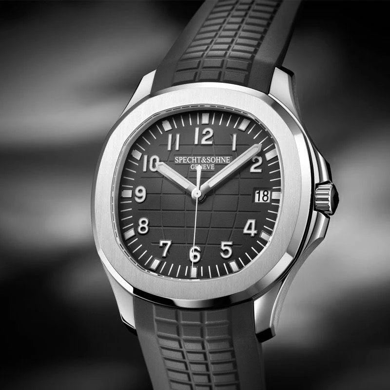 2025 New Arrival Mens Watches Top Brand Luxury Automatic Mechanical Watches Rubber Strap Stainless Steel Watch Relogio Masculino