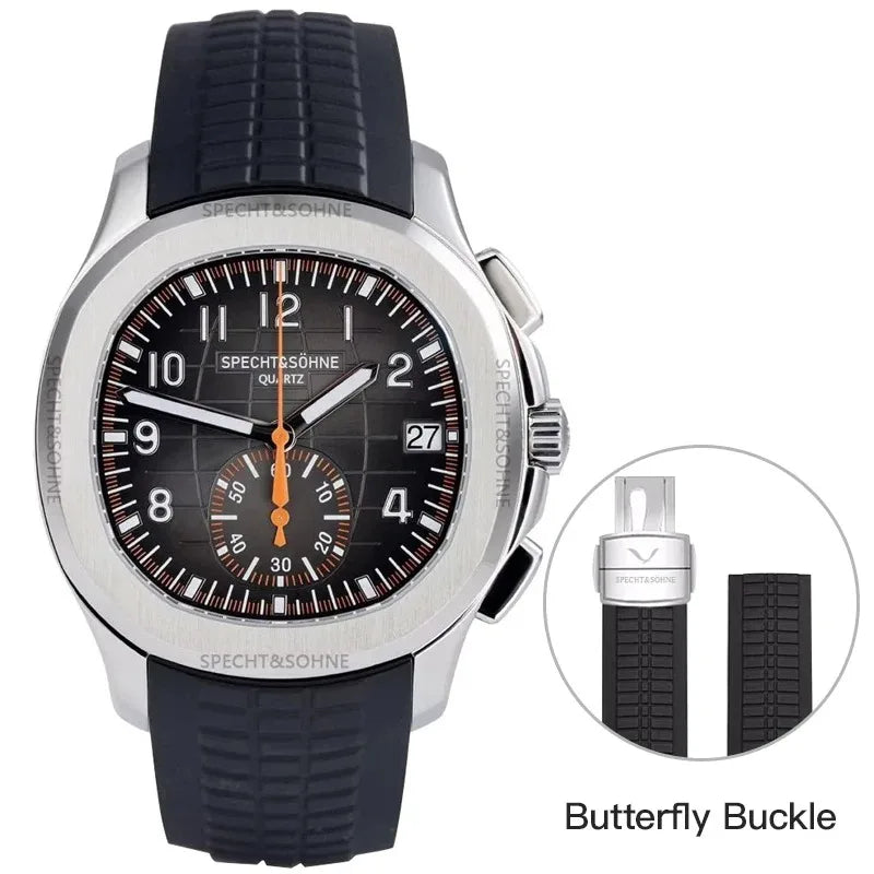 Mens Watches Top Brand Luxury Waterproof Luminous Hands Chronograph Wrist Watch Men Watch 2021 Sport Male Clock Military Watch