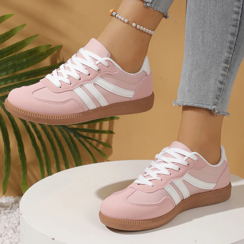 Fashionable Hot Selling Multi-color Sports and Leisure Shoes Elegant  Sexy Round Toe Flat Bottomed Women's Shoes for All Seasons