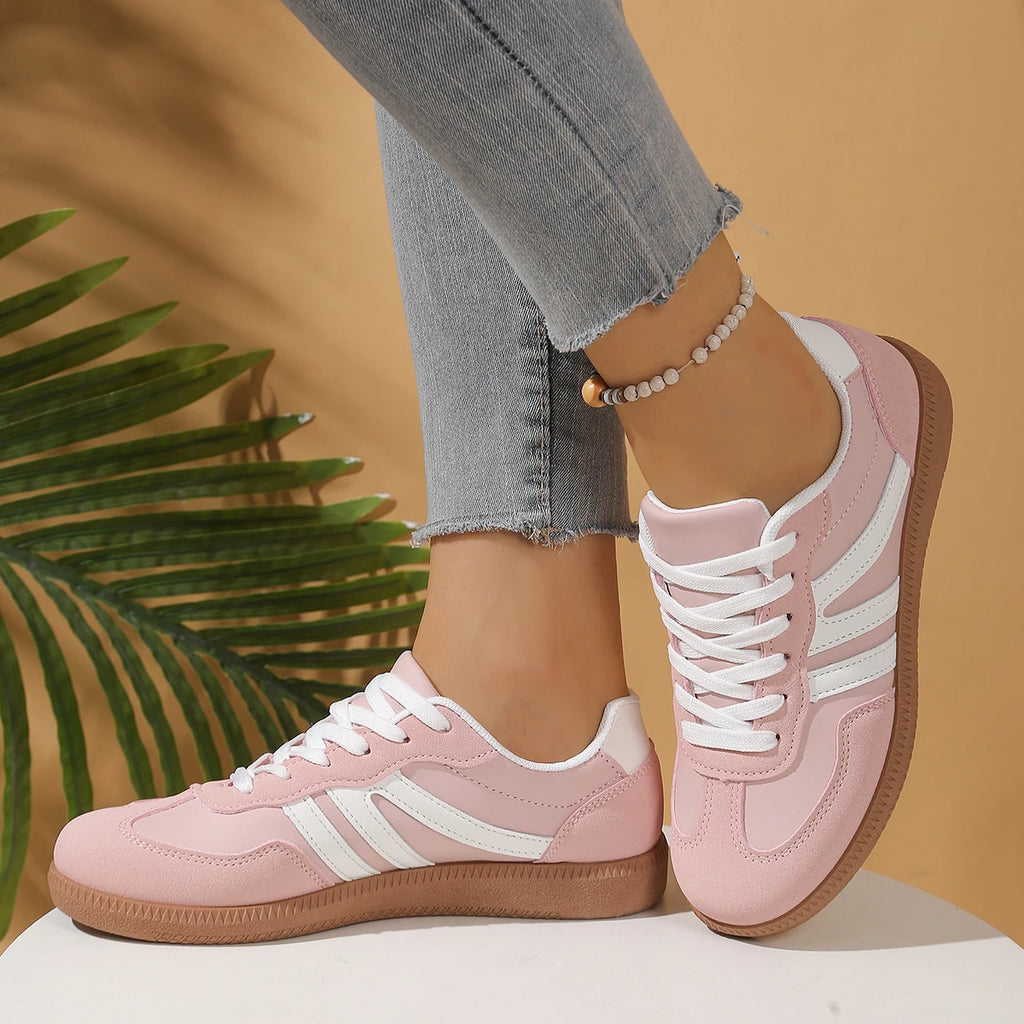 Fashionable Hot Selling Multi-color Sports and Leisure Shoes Elegant  Sexy Round Toe Flat Bottomed Women's Shoes for All Seasons