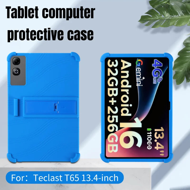 For  Teclast T65 Tablet 13.4-inch Eco-Friendly Silicone Tablet Case - Soft Shell Design, Shockproof & Durable Protection
